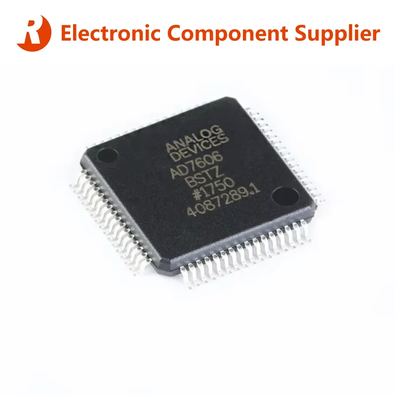 AD7606 AD7606BSTZ AD7606B LQFP-64 Brand New Original 8-channel DAS Built-in 16 Bit Synchronous Sampling ADC IC Chip in Stock