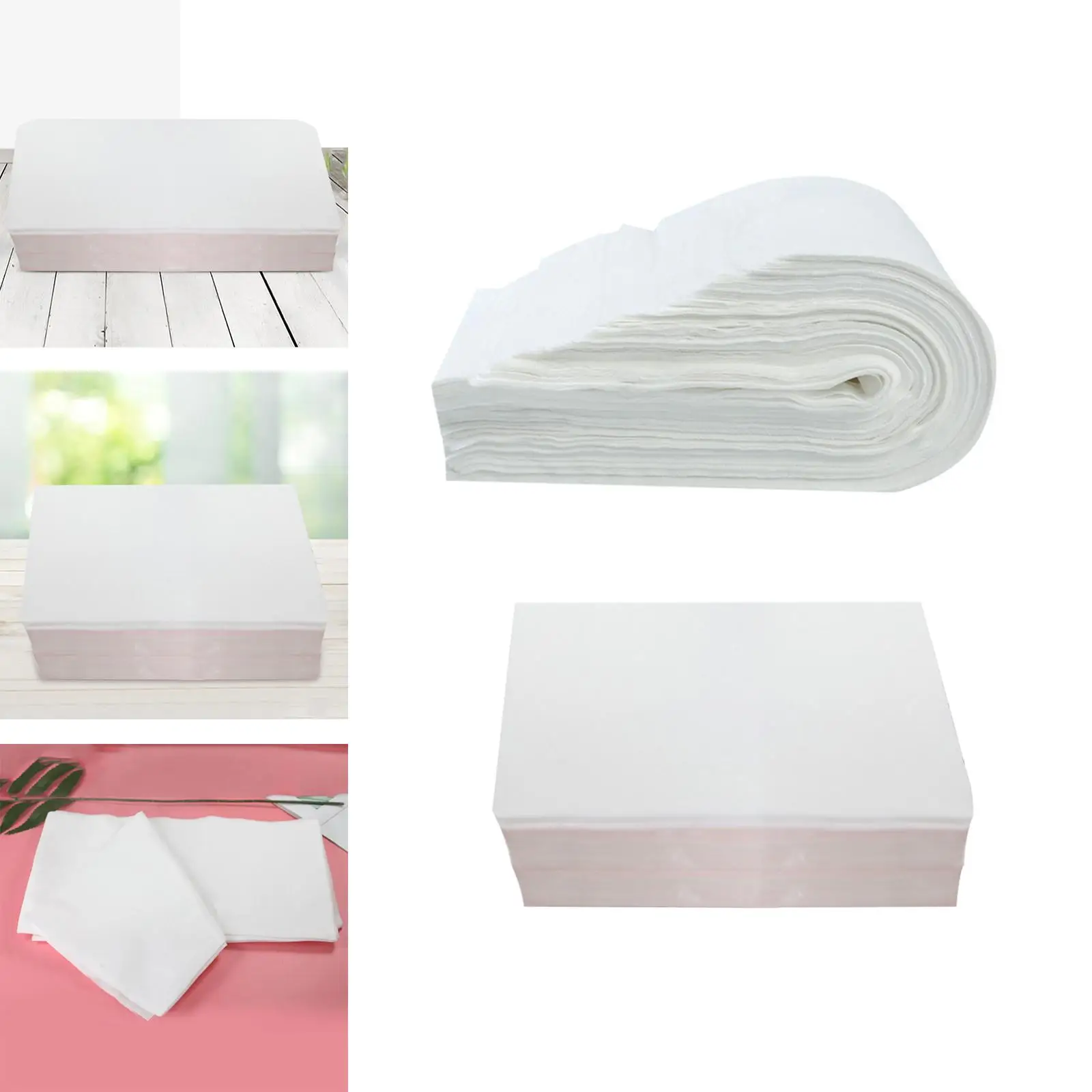 190 Pieces Disposable Towel Hand Napkins Events Paper Hand Towels for Foot