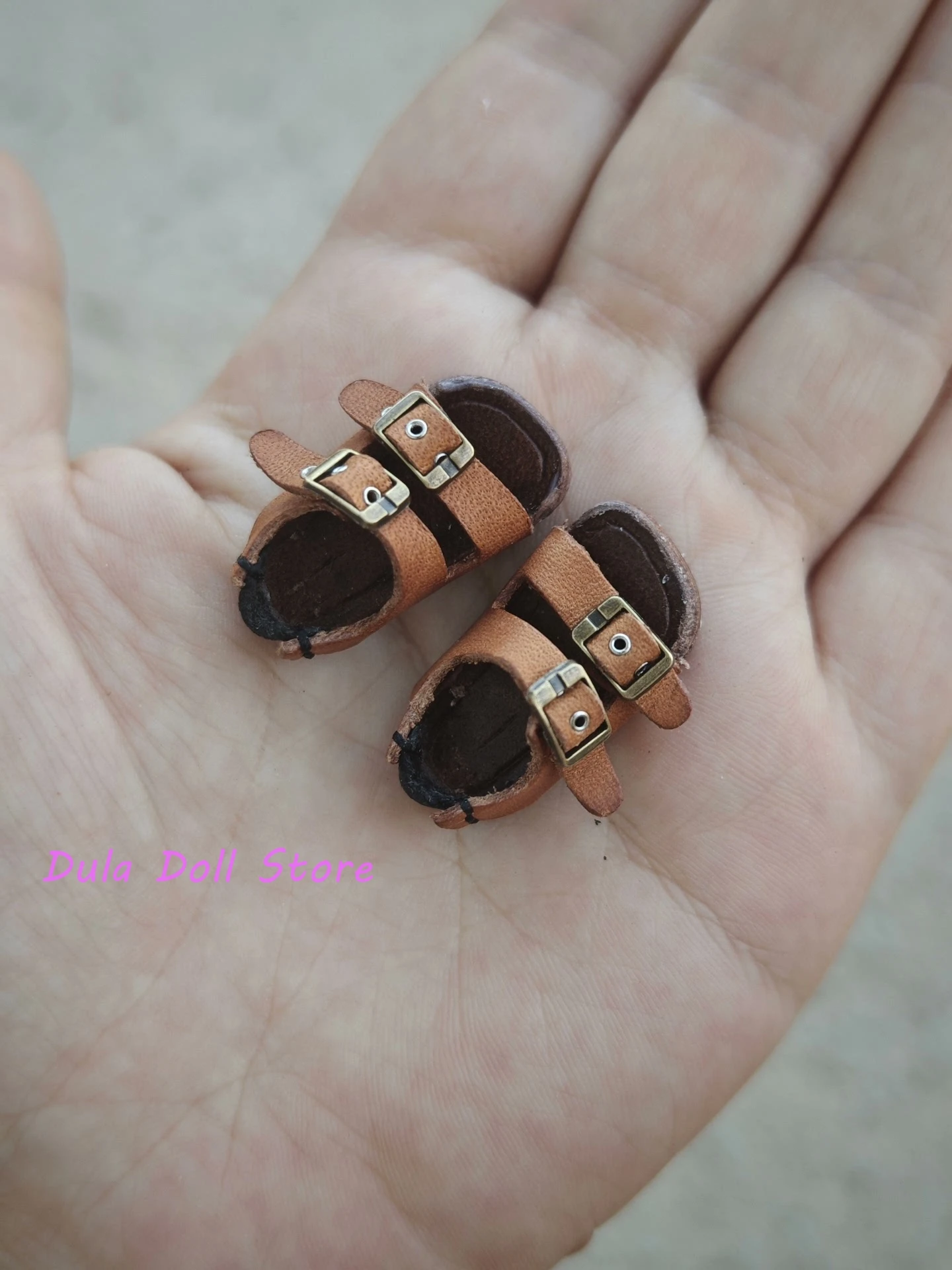 دولا دمية بوكين الصنادل الجلدية ل Blythe ob24 ob22 الجسم Landoudou Landazz Bjd إكسسوارات دمي