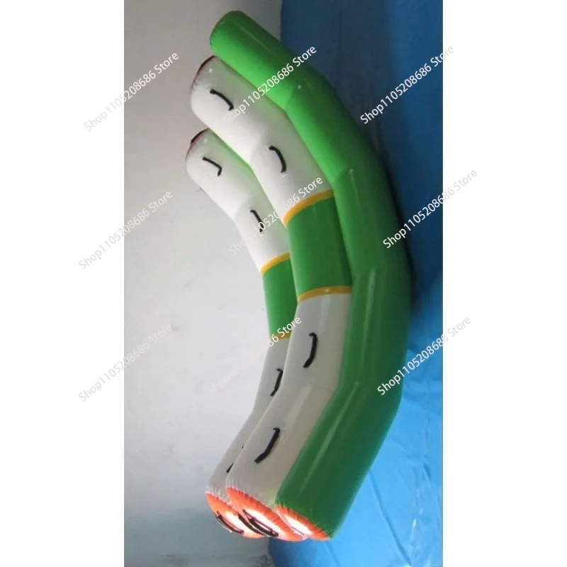 Pool Inflatable Seesaw Adult Water Park Floating Toys   Boat Jumping Bed Gyro 1pcs