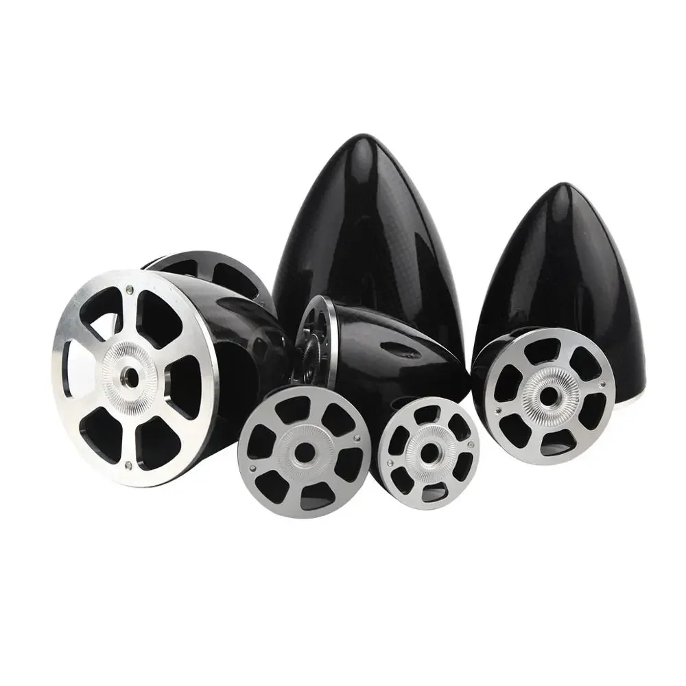 

1pcs Carbon Fiber Spinner 2-Blades Cone For RC Electric Airplane Propeller Multi-size 1.75 to 4 inch