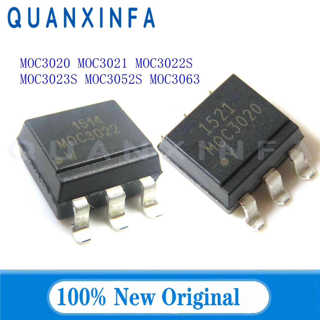 10PCS MOC3020 MOC3021 MOC3022S SOP8 MOC3023S MOC3052S MOC3063 photocoupler new original