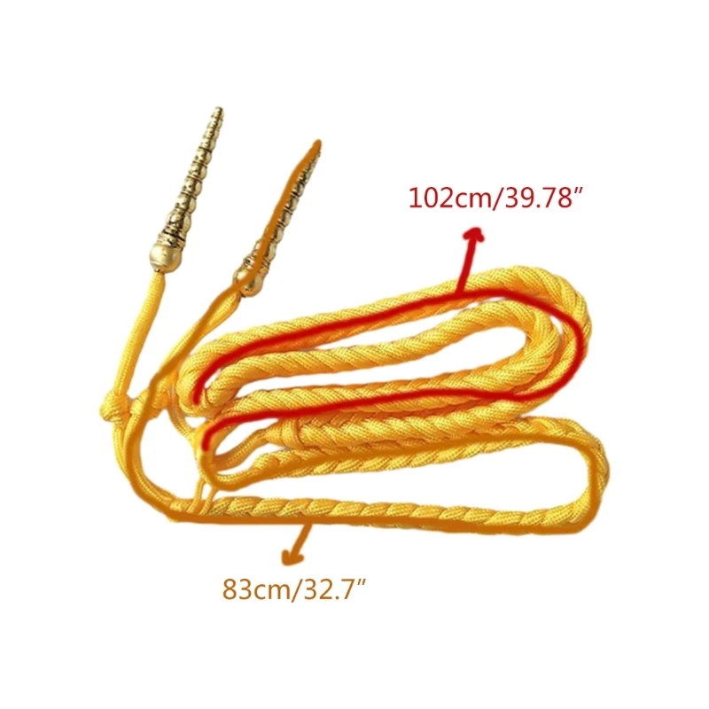 Versatile Shoulder Cord Tassels Chain Shoulder Flaps Uniform Cosplay Costume Fringe Epaulettes DIY Clothing Accessories