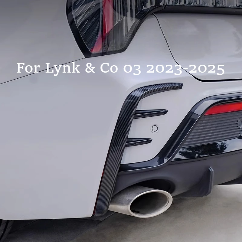 

Для Lynk & Co 03 2023-2025 воздушный нож задний стержень F тип воздушный нож украшение тот же L тип спойлер модификация автомобильная отделка