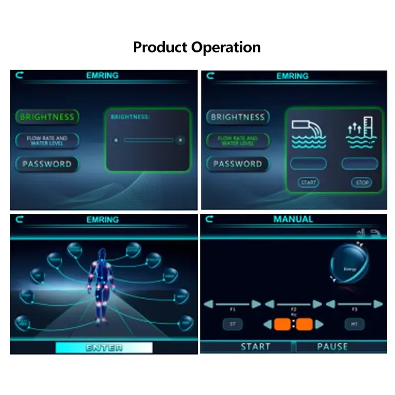 CRW Physical Therapy Electromagnetic Therapy Device High-Power Magnetic Wave Machine for Pain Relief, Sports Injuries & Rehab