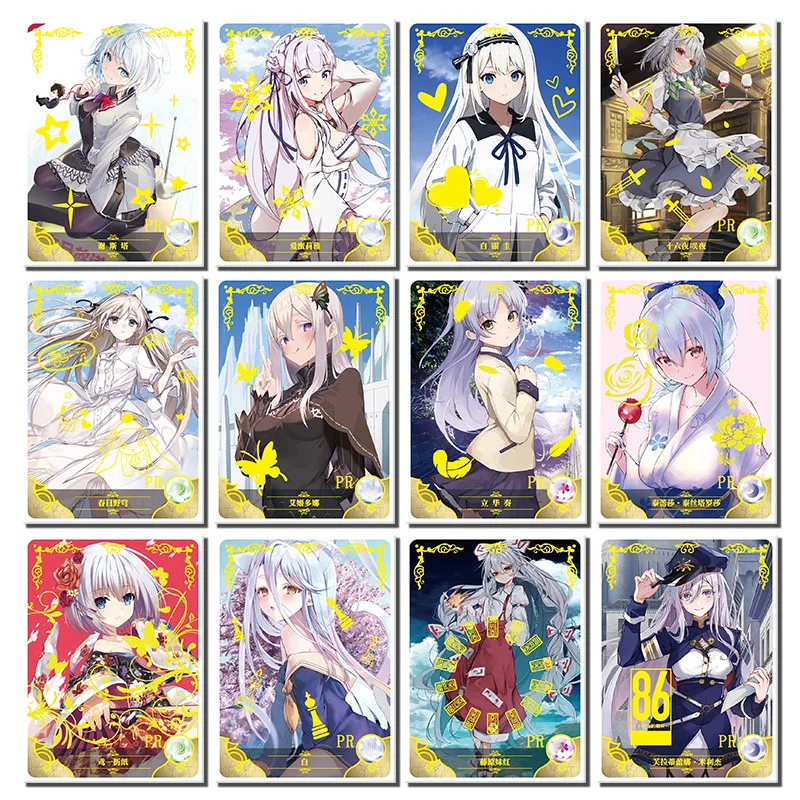 

Goddess Story Orchid Chapter 2M11 PR card Emilia Tobiichi Origami Izayoi Sakuya Toy collection boy Birthday Christmas gifts