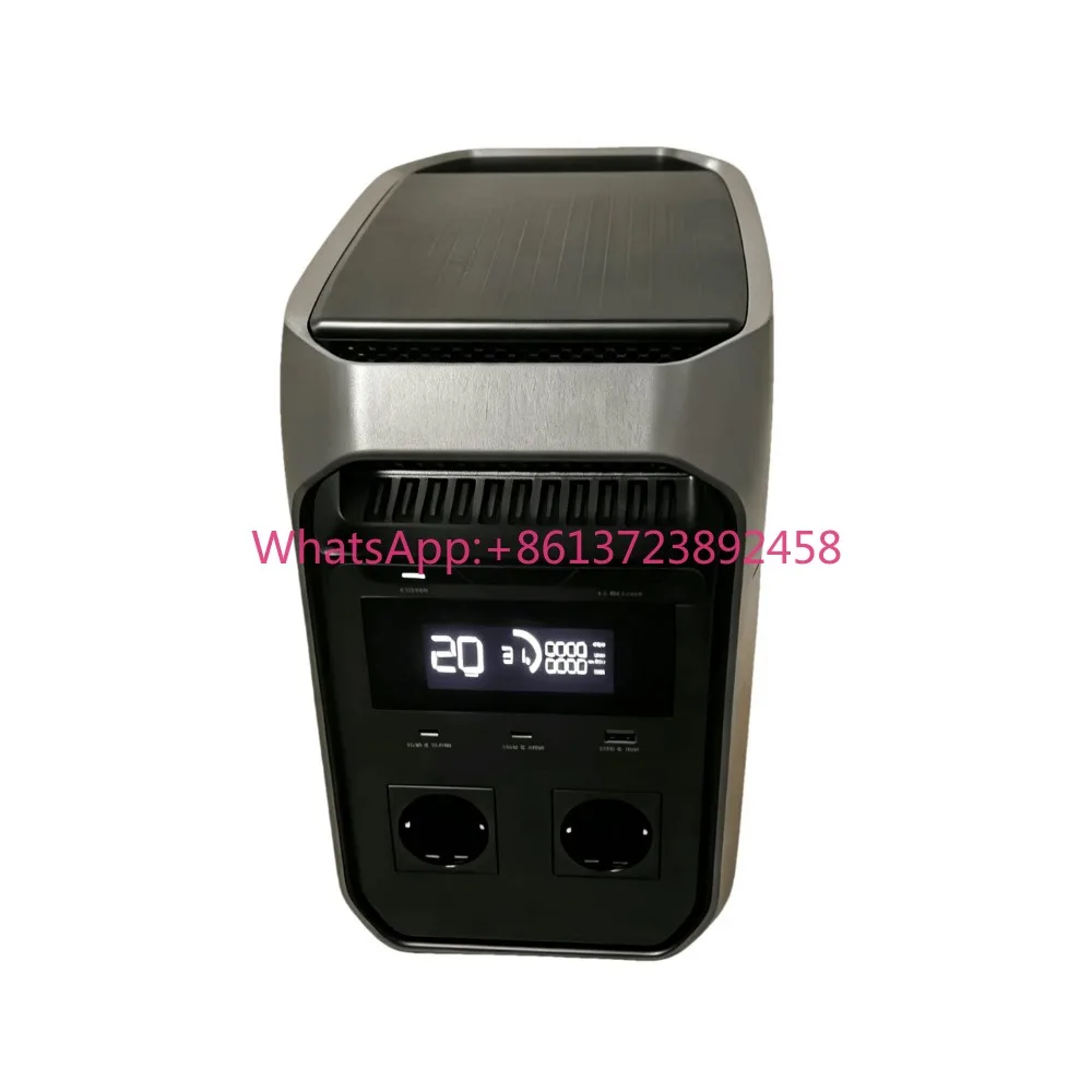 3Max plus Version  German Schuko 220V Outdoor Portable Power Station Energy Storage Battery