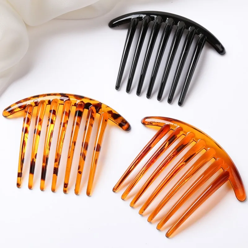 10.5cm French Twist Totorial Hairstyle Hair Comb for Updo Hairclip Durable Sturdy Hair Clips Hair Accessories for Women