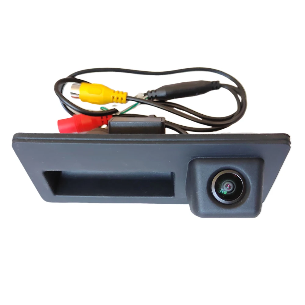 AHD 720P Rear View Camera for Audi A3/S3/RS3 (8P) 2012~2018 Car Trunk Handle Reverse Parking Monitor