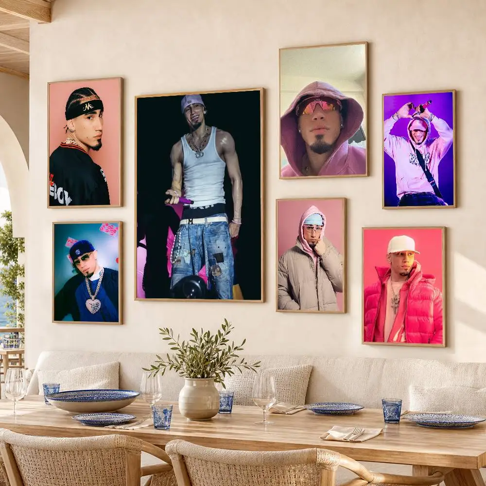 O-Omar Courtz  Poster Self-adhesive Art Waterproof Paper Sticker Coffee House Bar Room Wall Decor