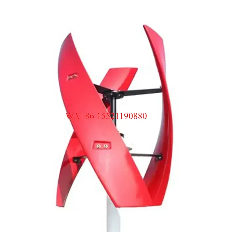 WMWMNU 5KW 220V Vertical Wind Turbine Generator for Home Use Off Grid System