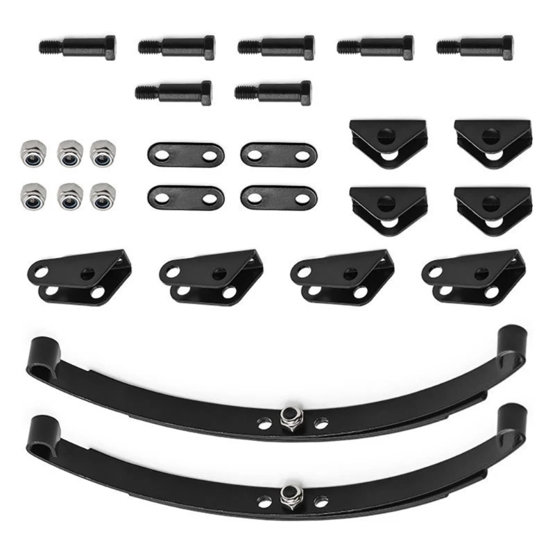 Versterkte Alle Metalen Voor Achter Suspension Hanger Beugels Stabiliteit Voor 1/14 Schaal Afstandsbediening Truck Accessoires