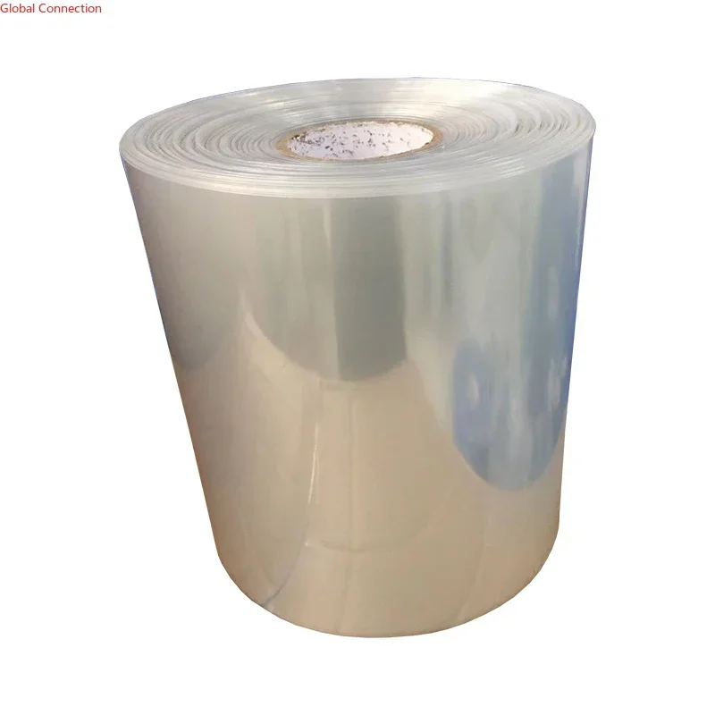 1kg Transparent PVC Heat Shrinkable Tube 18650 Battery Shrink Film Insulation Heat Shrinkable Tube 21700 Battery Shrink Film