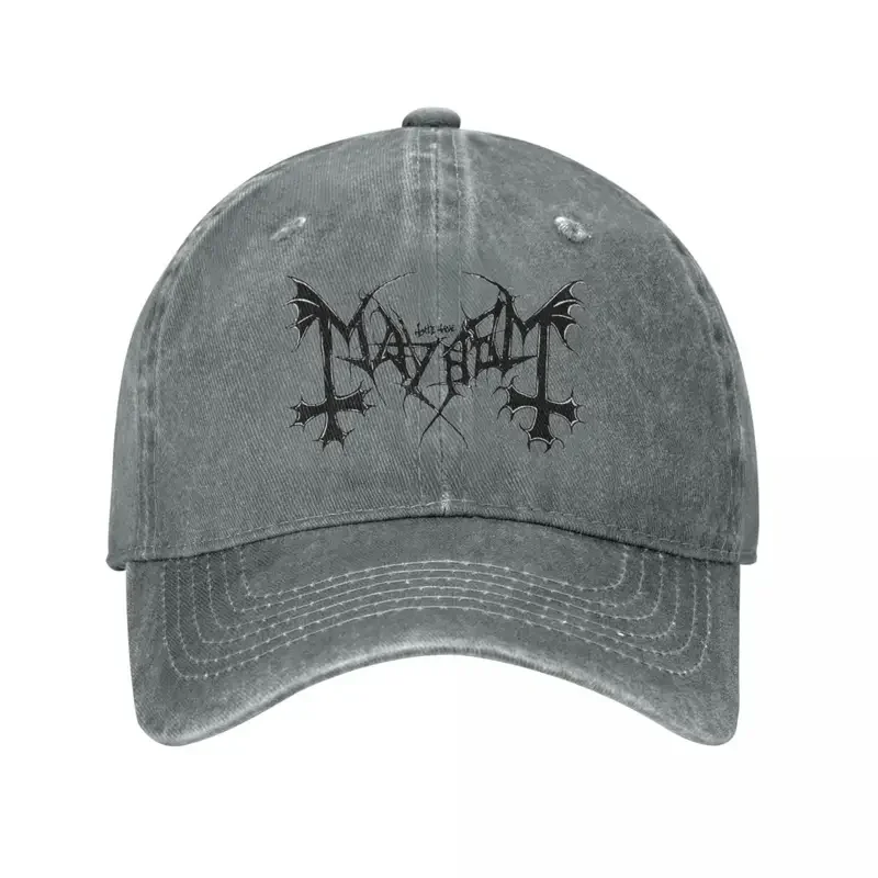 

Y2K Mayhem Heavy Death Metal Rock Baseball Vintage Distressed Cotton Headwear Unisex Style Outdoor Activities Caps Hat