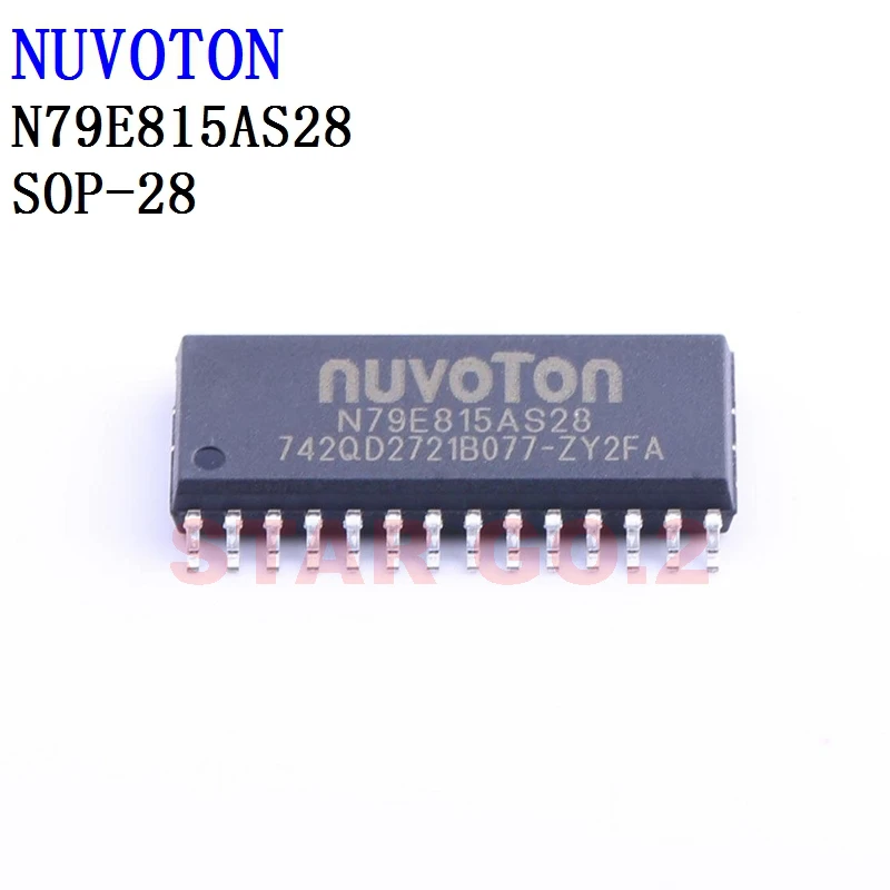 5PCSx NUC029TAN N79E815AS28 N79E715AT28 M031LD2AE W78E054DDG NUVOTON Microcontroller