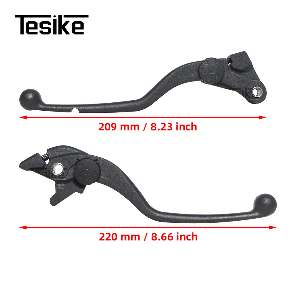 Motorcycle Black Clutch Brake Lever Front Control Handles For BMW F750GS F850GS/ADV F900XR F900R S1000XR S1000R 2021 2022 2023