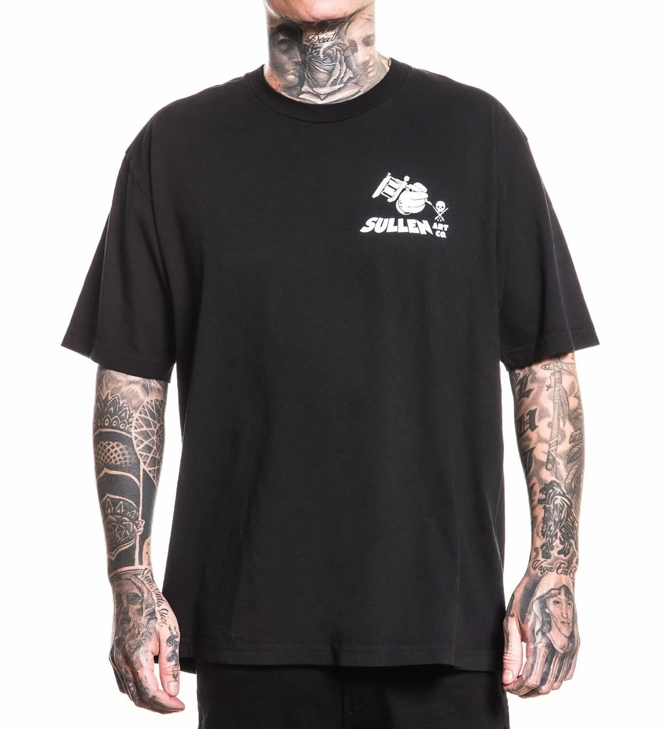 Guess What Standard Tattoo Art Street Trend Fashion Casual T-Shirt Men's and Women's Luxury Brand Top