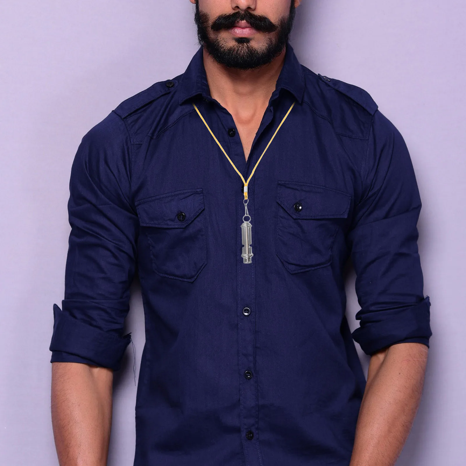 Outdoor Survival Stainless Steel Loud Safety Whistle For Hiking Camping Emergency Bird Training Dog Whistle Keychain