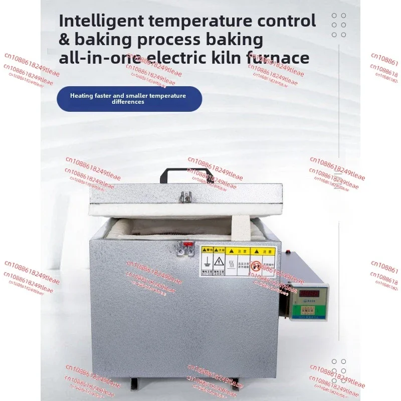 Small Decorating Kiln Intelligent Automatic Electric Kiln Low Temperature Ceramic Oven Pottery Firing Equipment