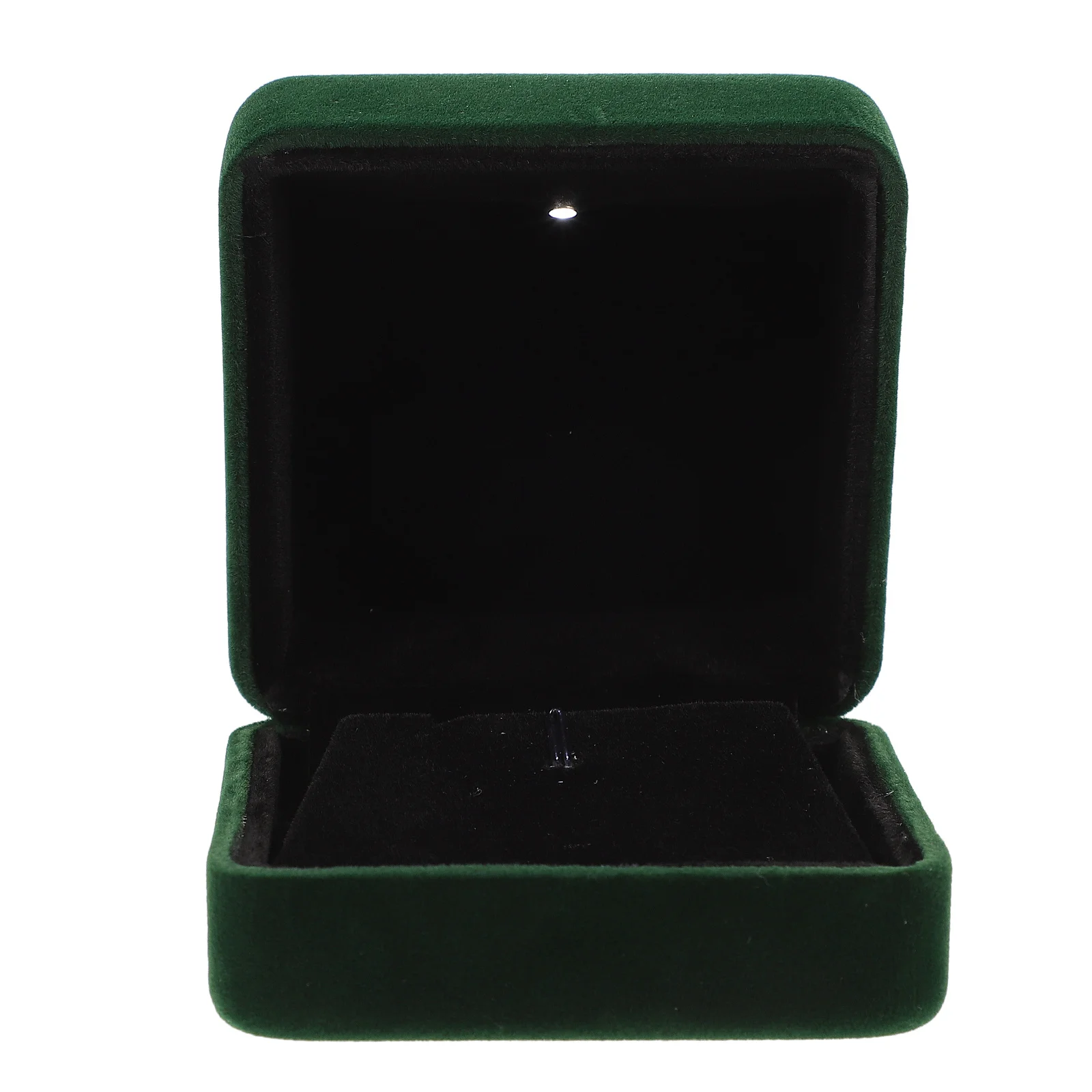 

Led Light Jewelry Box Vintage Earring Storage Case Soft Velour Lining For Home Jewelry Display Organization