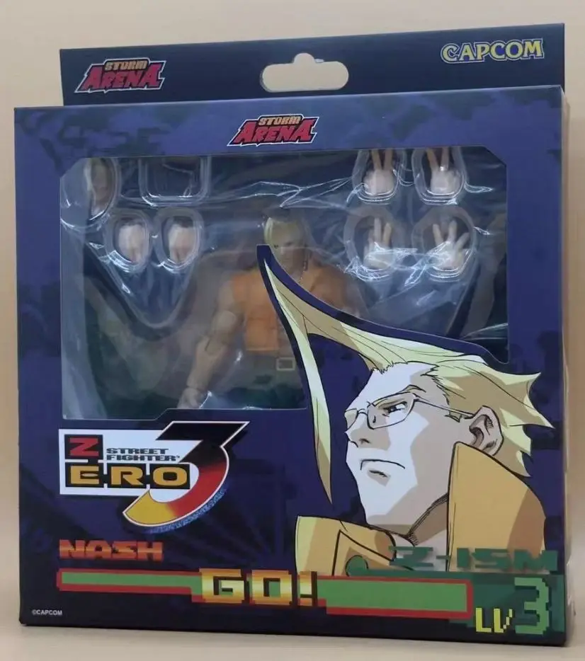 

В наличии Новинка! Коллекционная фигурка Storm Toys SFSA05 Street Fighter 3 Нэш, масштаб 1/12, модель для коллекции, подарок