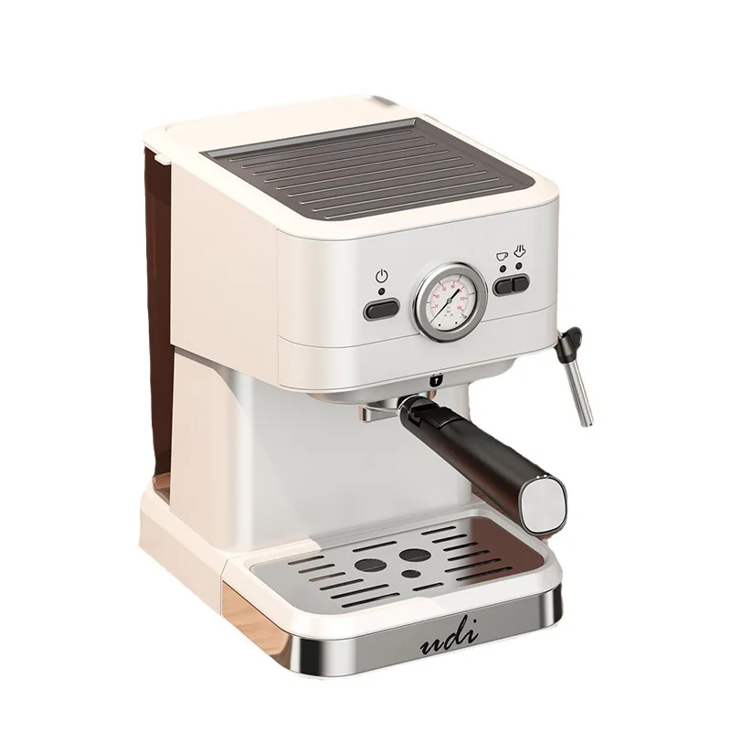 Kleine Haushalt halbautomat ische amerikanische Kaffee maschine Retro Espresso Hochdruck extraktion Milchschaum Kaffee maschine