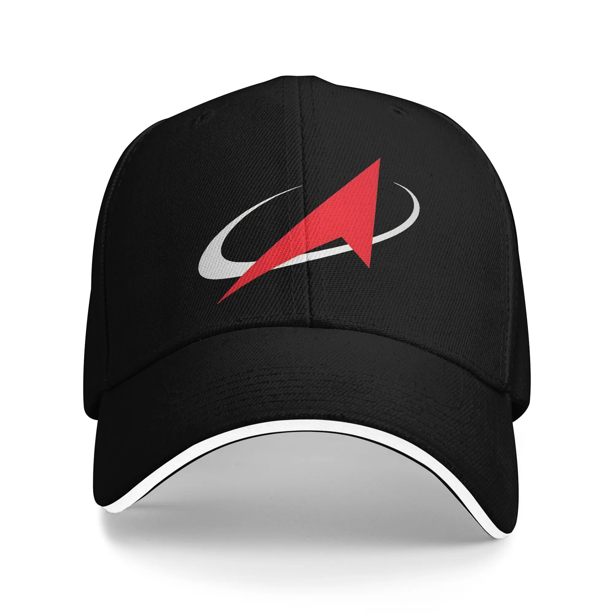 Roscosmos Russian Space Program Logo Casual Baseball Cap Summer  Trucker Hat Hiking Hip Hop Hats Female Male Baseball Caps