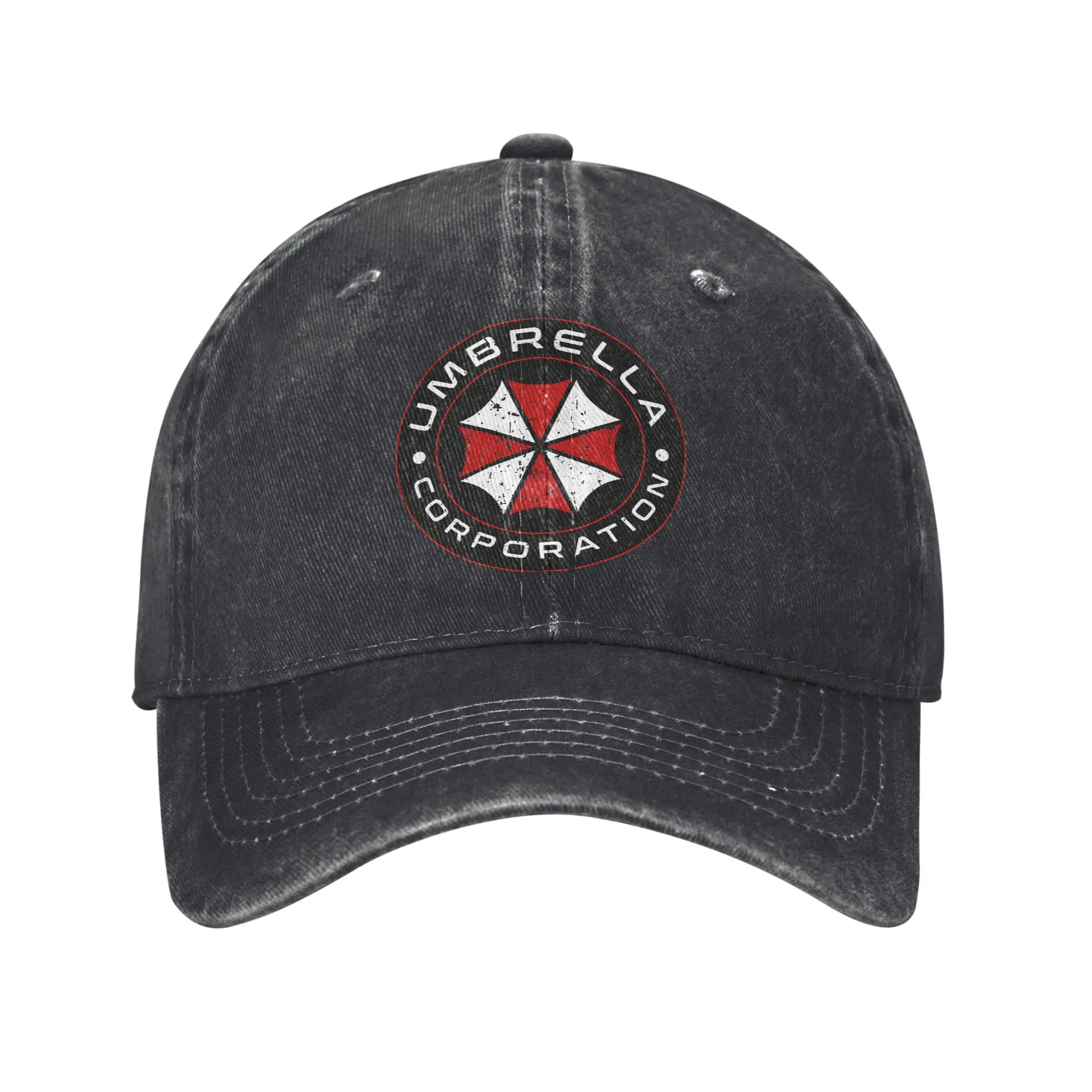 Summer Umbrella Corporation Baseball Cap Sun Residents Evils Sun-Proof Design Washed Hip Hop Hats Outdoor Sports Baseball Caps