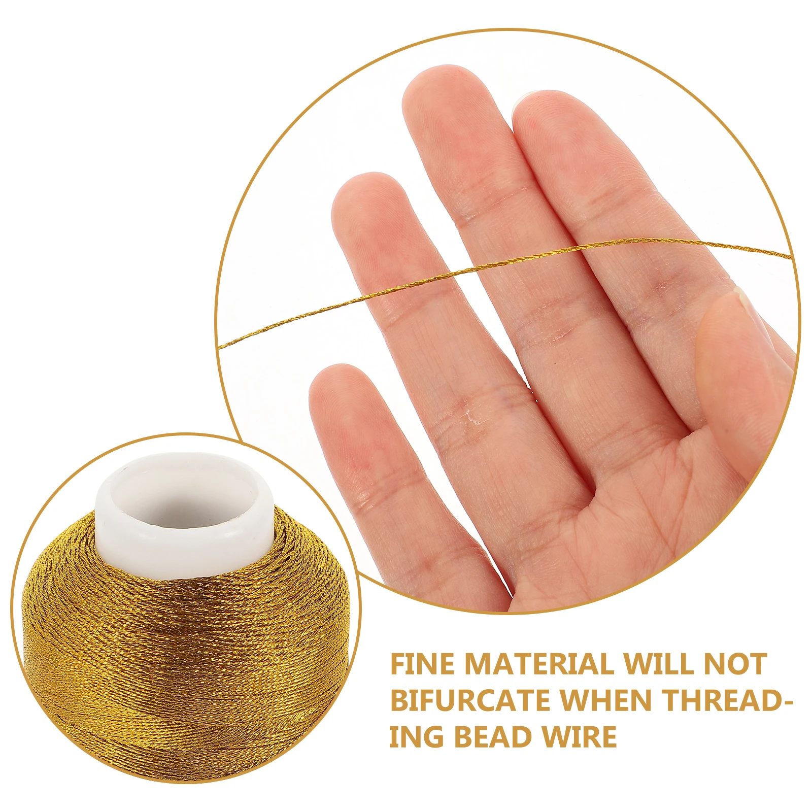 

Braided Wire Jewelry Making Craft Supplies Durable Polyester Yarn Beading String Bracelet Wire Sculpting Handmade DIY Projects