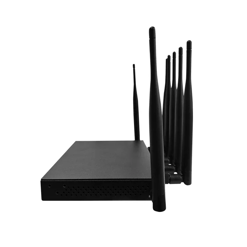 1200Mbs 5G M.2 Wireless WIFI 2.4G 5.8G 4*RJ45 LAN 16MB 256MB Openwrt Gigabit Router with Quectel RM500Q-GL RM502Q-AE RM520N-GL