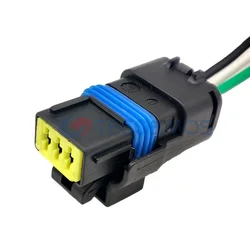 1/5/10 Set For 3 Pin Female Waterproof Auto Connector Harness 211PL032S0049 211PC032S0049 For Peugeot Citroen Headlight