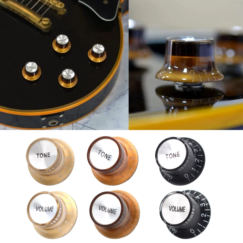 Musical Instruments Potentiometer Knobs Volume Tone Electric Guitar Speed ​​Control Knob for LP SG