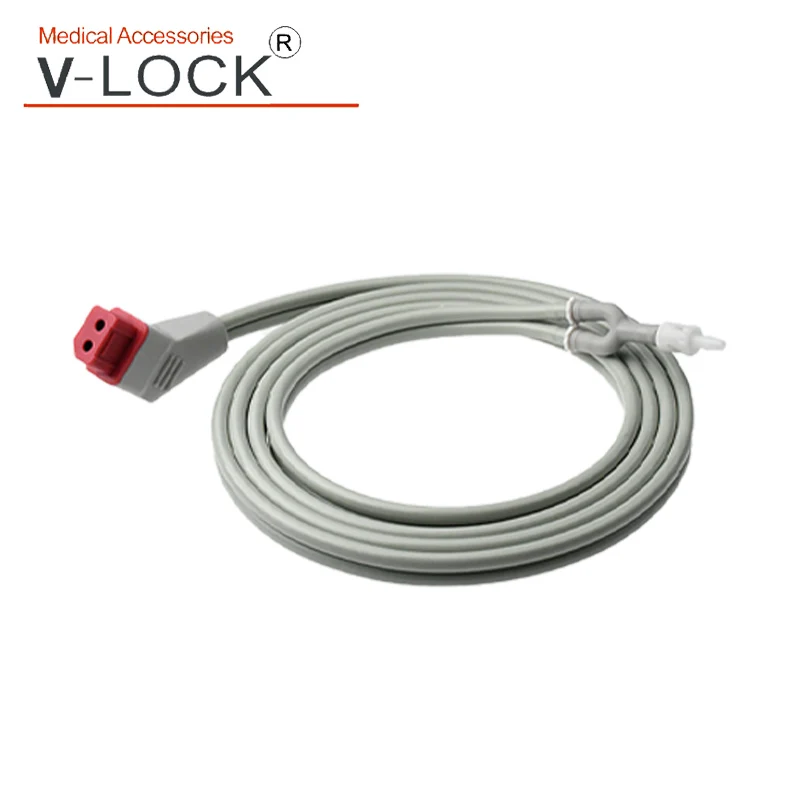 V-LOCK NIBP hose adapter compatible for Nihon Kohden  BSM PVM patient monitor YN-901P YN-900P