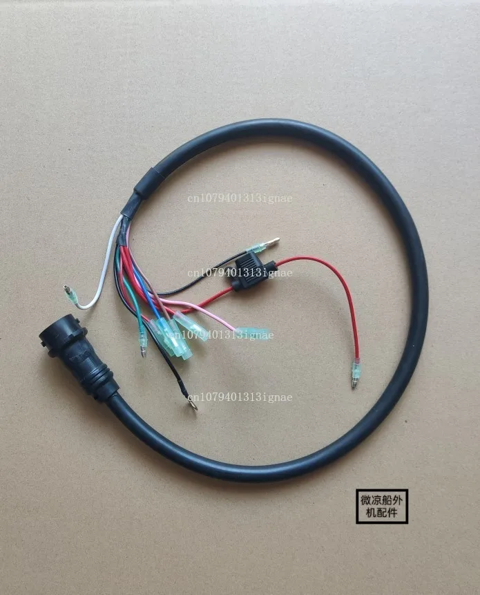 

Переднее управление смены подвесных машин. Удлинительный кабель блока управления. Семижильный и десятижильный удлинительный кабель