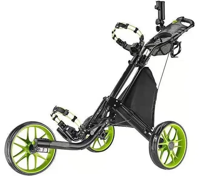 

Hot sell folding 3 wheels golf bag trolley