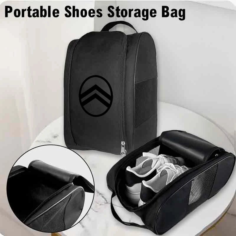 Car Shoe Bag Pouch Handbag Football Tennis Organizer For Citroen C4 C3-XR C5 Aircross C6 C-quatre Picasso C-Elysee C4L C3L
