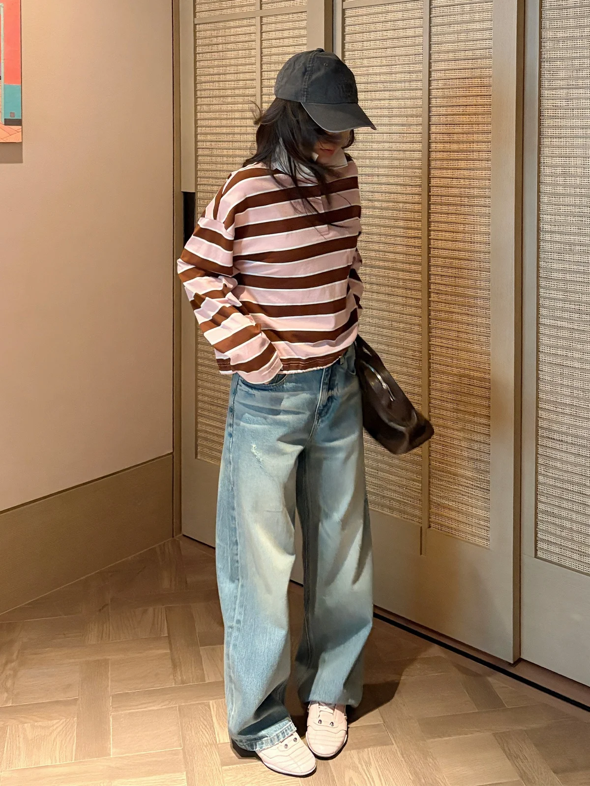 

High Waist Cotton 00% Denim Jeans Vintage Waed Comfortable Skin-friendly High Quali Spring Faion Ladies Jeans