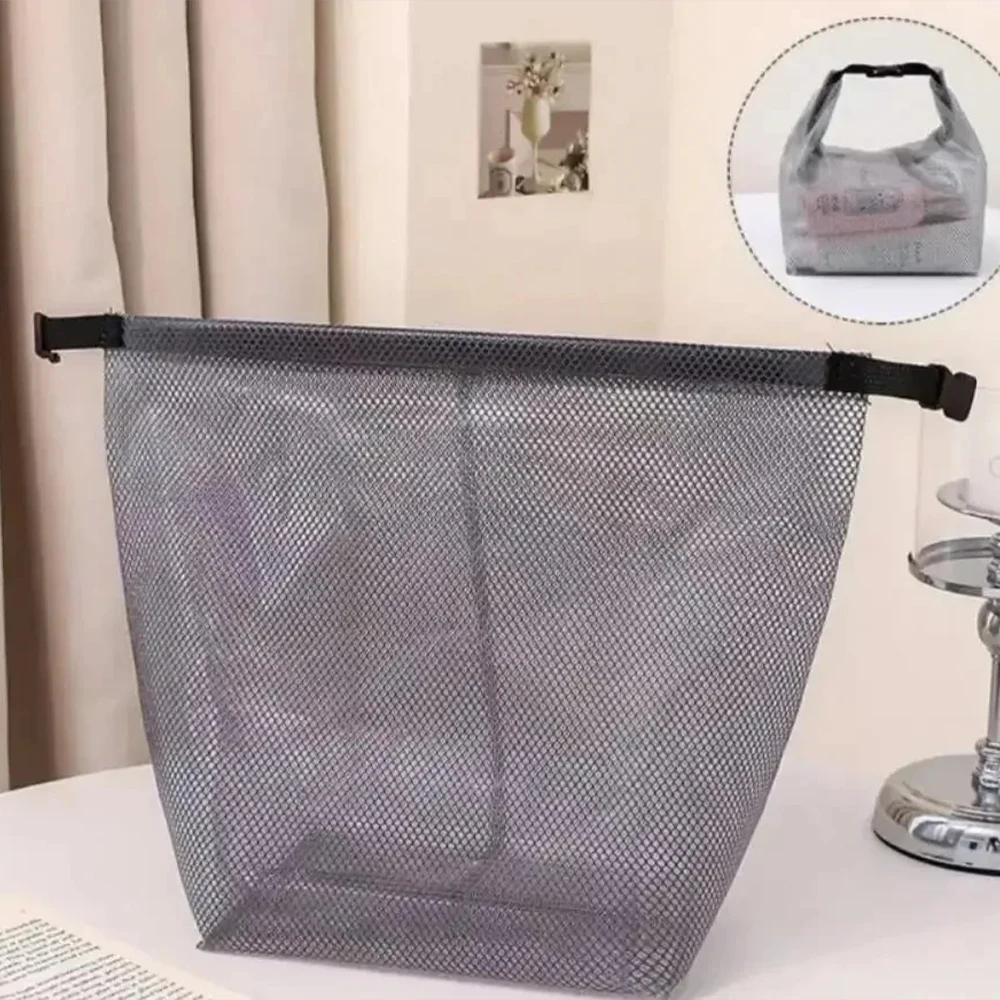 

Men and Women Outdoor Toiletries Bag Waterproof Storage Bag Fitness Clothing Swimming Bathroom Large Capacity Drawstring Pocket