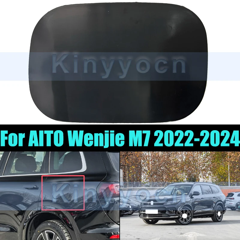 

Charging Port Waterproof Fuel Tank Cap Cover For AITO Wenjie M7 2022-2024 Car Fuel Tank Flap Air Door Panel