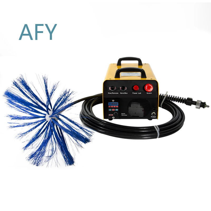 Flexible Shaft Air Vent Cleaning Machine for Industrial Duct Cleaning Equipment Vertical Duct Cleaning Robot for HVAC
