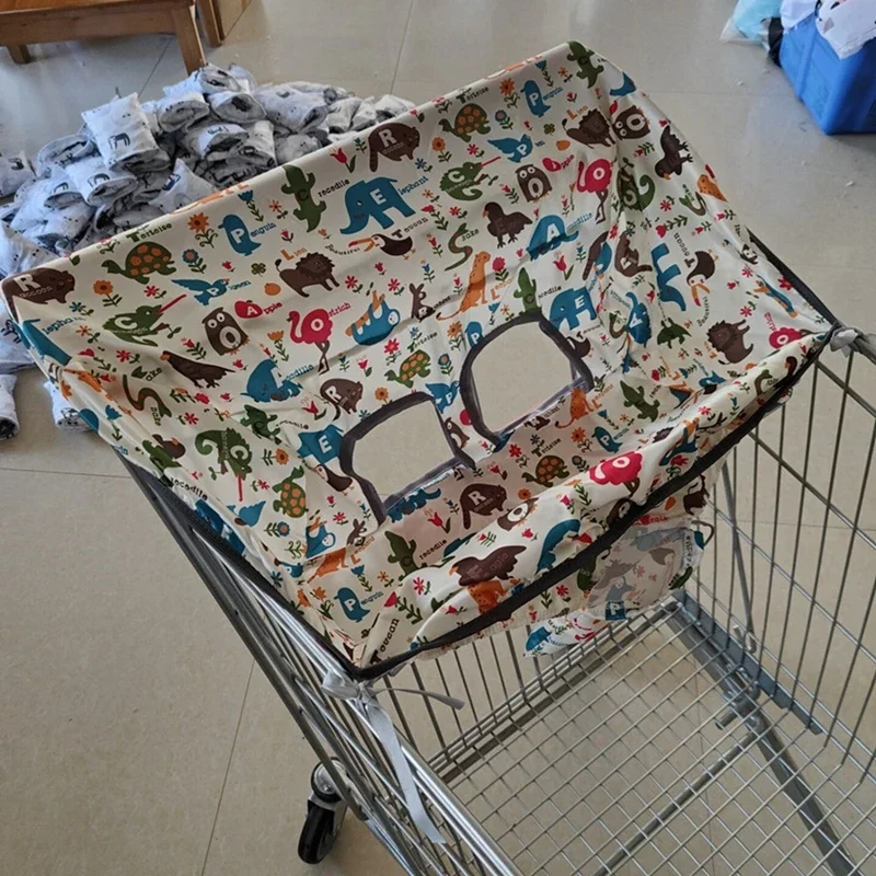 

Children Shopping Cart Cover Kids Cushion Mat Highchair Cover Baby Trolley Cover Portable Traveling Anti-dirty Seat Cushion