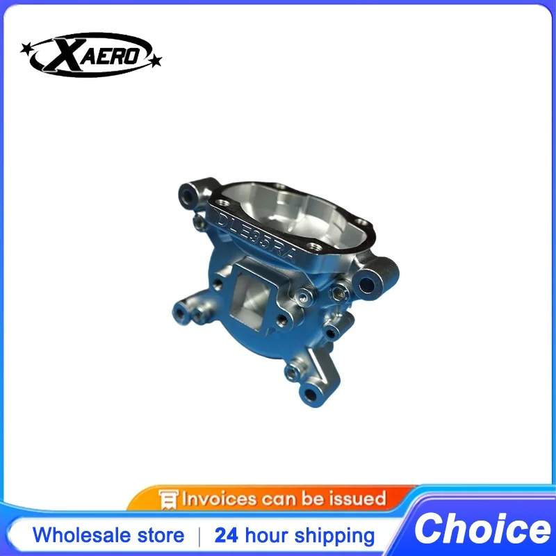 DLE35RA Crankcase for DLE-35RA Engine, 35cc RC Airplane Gas Motor Parts, Aluminum Alloy Engine Block with Bearings