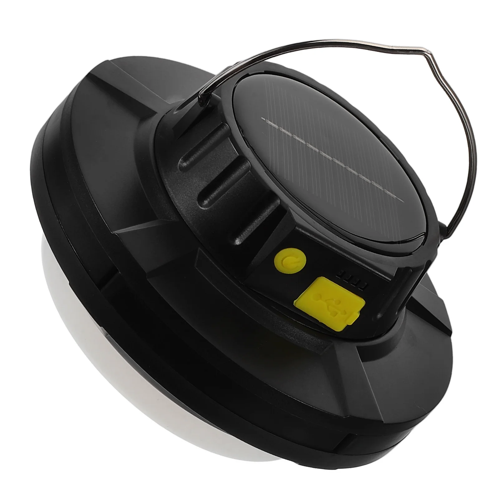 

Solar Emergency Light 2000mAh USB Rechargeable Rotating Camping Lantern Portable Tent Light for Outdoor Night