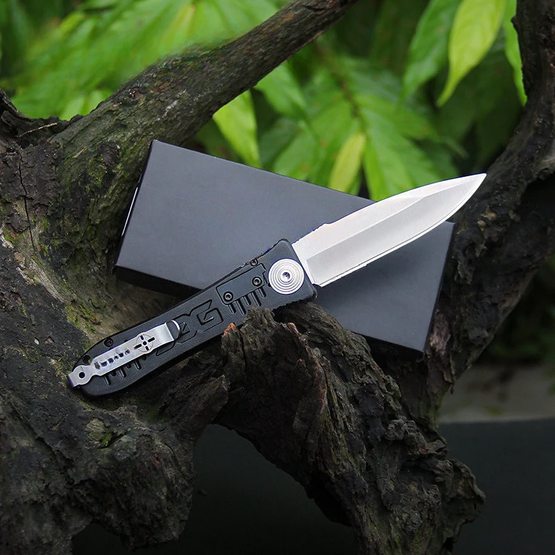 Nuovo coltello pieghevole da campeggio esterno 5CR15MOV lama in lega di alluminio manico tasca sopravvivenza tattica caccia coltelli multiuso strumenti CED