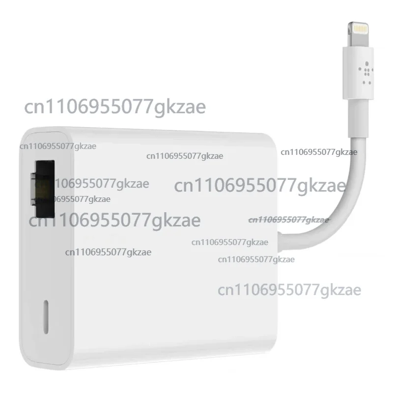 

USED 95%NEW FOR Belkin Apple original lightning to Ethernet interface power Adapter F8J227