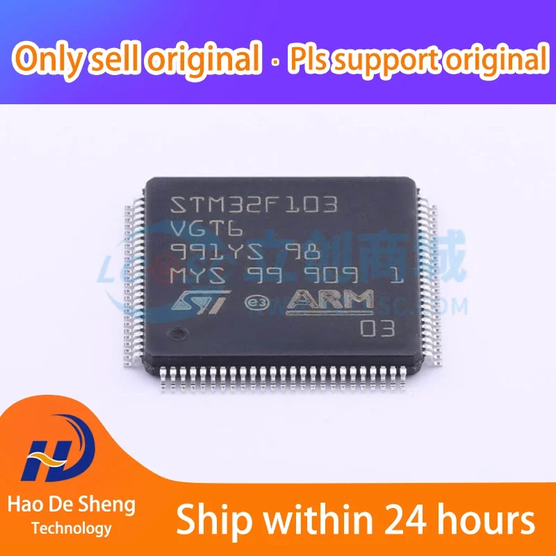 10PCS/LOT STM32F103VGT6 103VGT6 LQFP-100 New Original In Stock