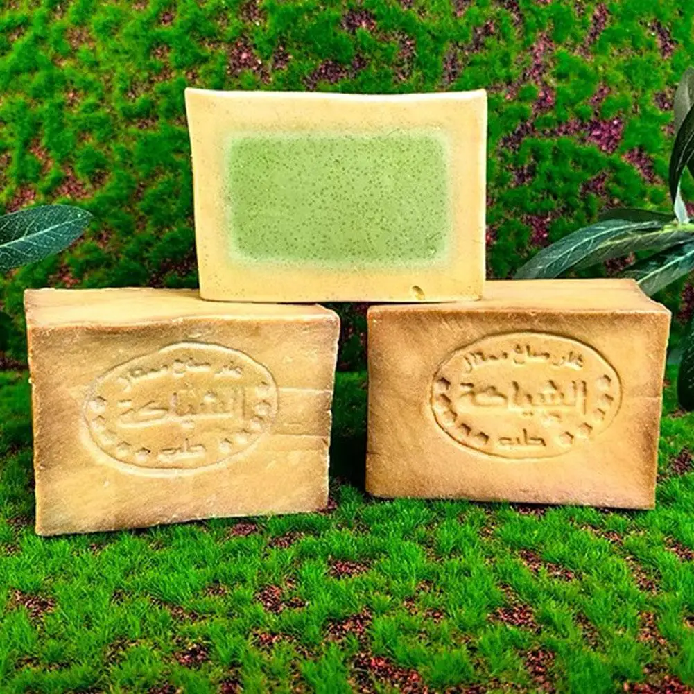 Olive Handmade Soap Moisturizing Soap Whitening Anti-sensitive Bar Exfoliating Acne Body Skin Care Travel Soap Dropshipping