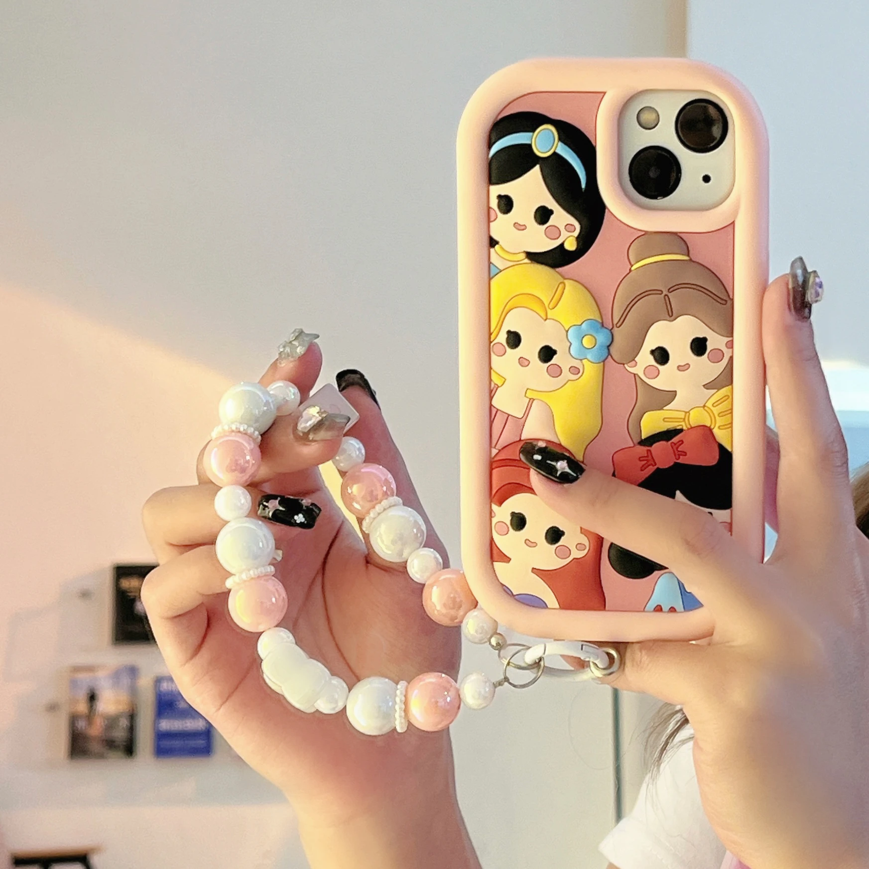 Princess Collection Series Phone Case Suitable for iPhone 11 12 13 14 Pro Max Phone Case Fashion Silicone Soft Cover