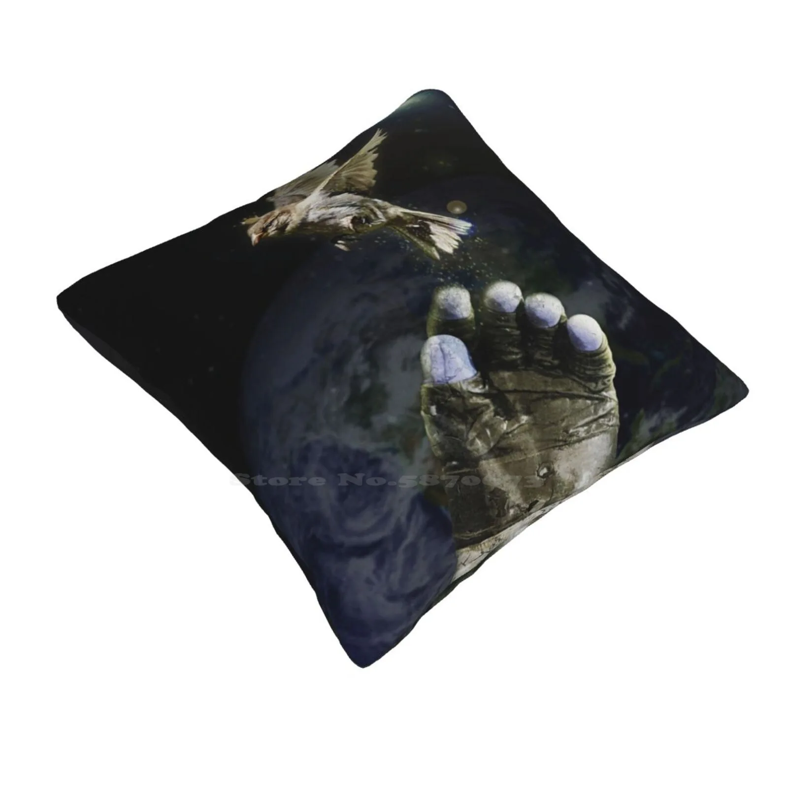 Freeing Fashion Sofa Throw Pillow Cover Pillowcase Surrealism Scifi Space