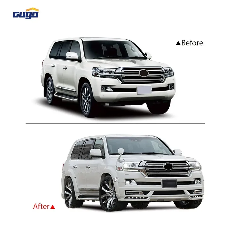 

GUGO 2016-On Bodykit for s Land Cruiser 200 WALD Model Bumper Spoiler Lip Wheel Trim Light LC200 Upgrade New Front